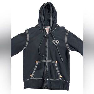 True Religion Men's Black and White
Hoodie